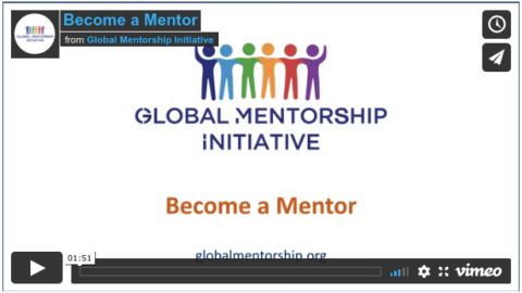 Be a Mentor - Global Mentorship Initiative